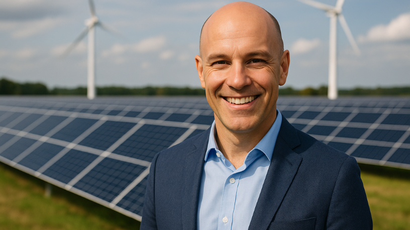 Odair Jose Mannrich destaca que as energias renováveis unem eficiência, economia e compromisso ambiental.